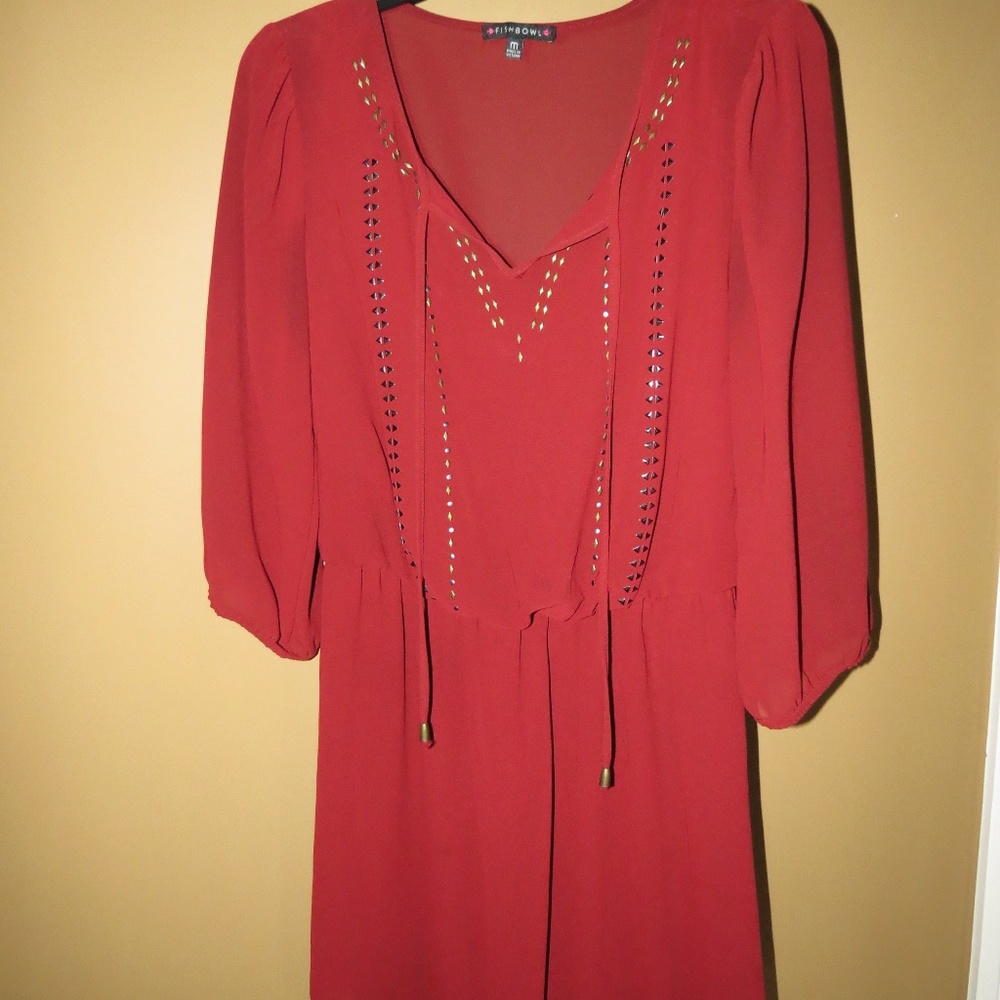Maroon dress